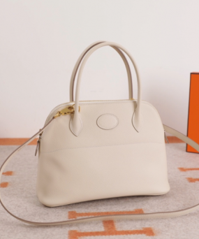 에르메스 볼리드27 나타 화이트 금장 앱송